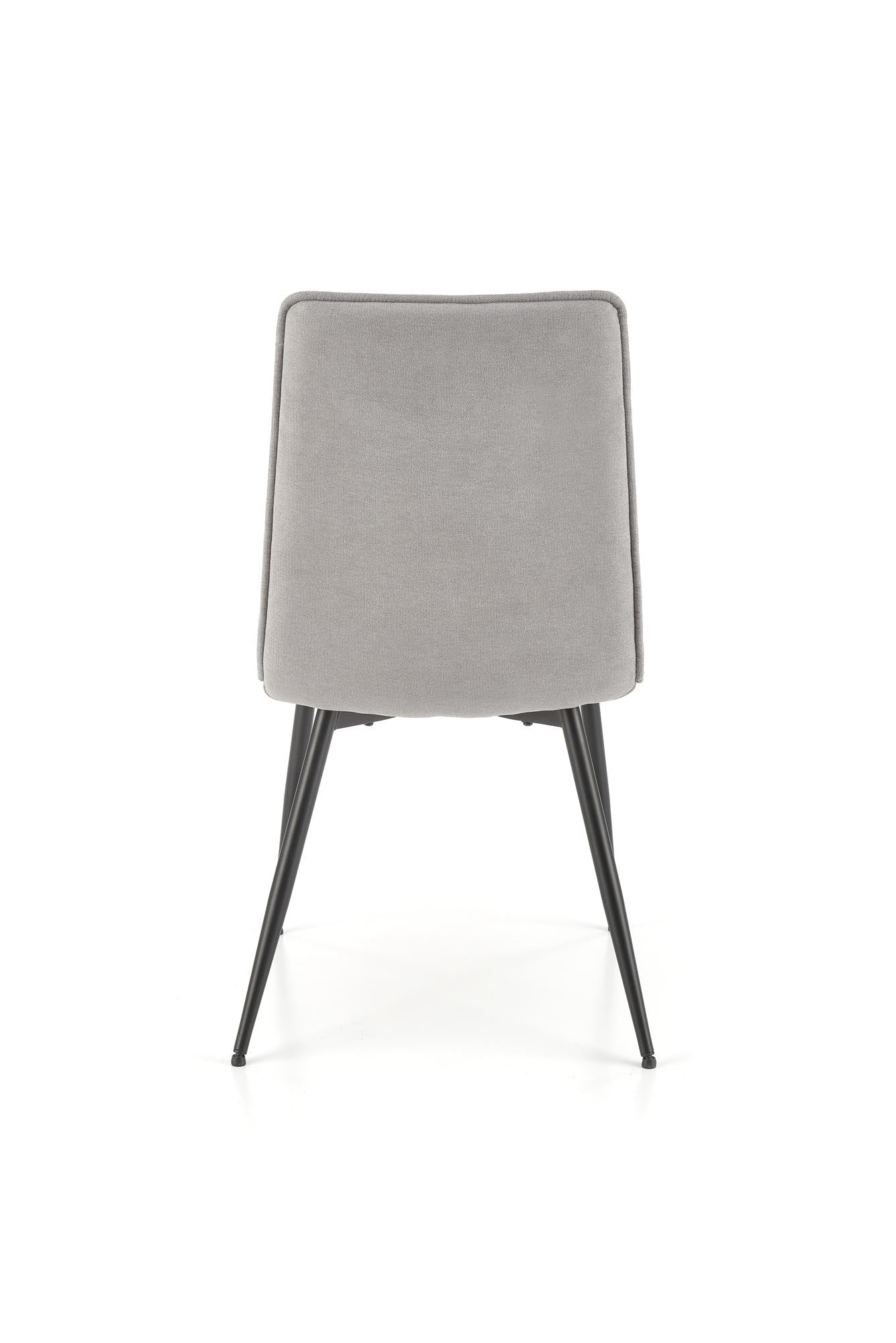Sedia da pranzo in tessuto K493 Grigio (1)