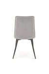 Sedia da pranzo in tessuto K493 Grigio (1)