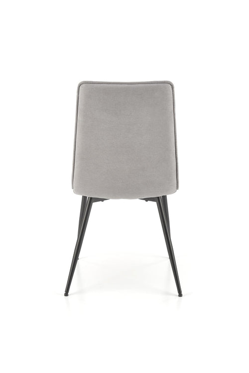 Sedia da pranzo in tessuto K493 Grigio (1)