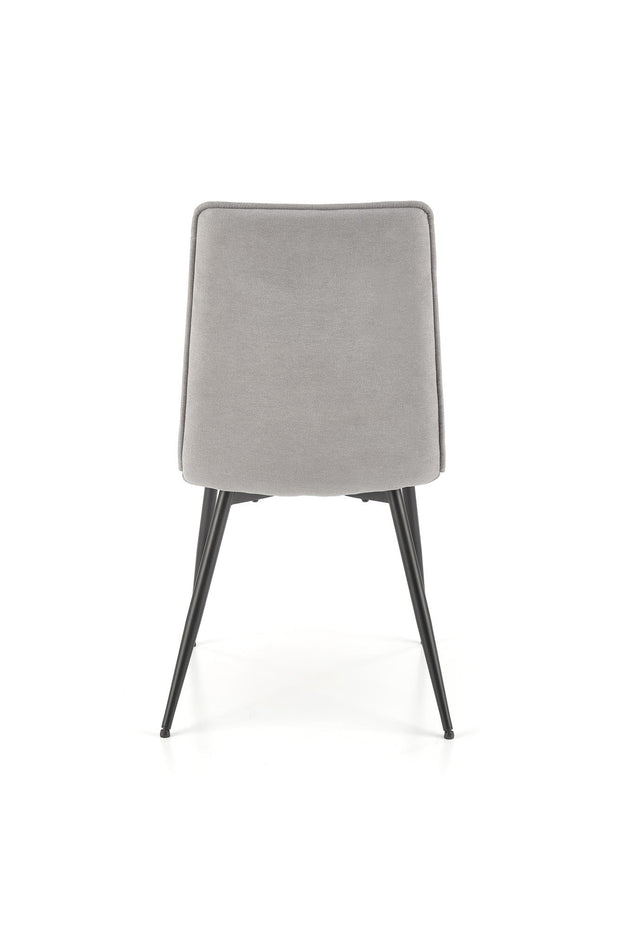 Sedia da pranzo in tessuto K493 Grigio (1)