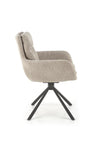 Sedia da pranzo in tessuto K495 Beige (2)