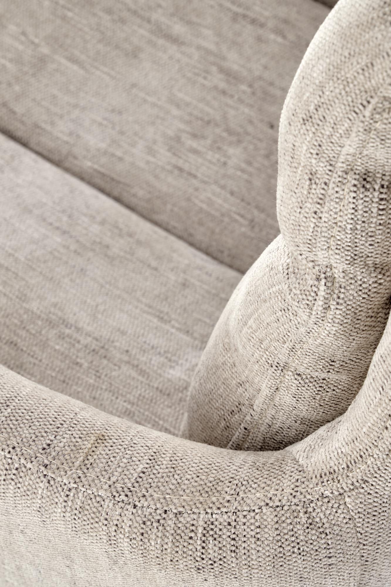 Sedia da pranzo in tessuto K495 Beige (5)