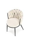 Sedia da pranzo in tessuto K516 Beige (1)