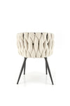 Sedia da pranzo in tessuto K516 Beige (2)