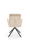 Sedia da pranzo in tessuto K536 Beige (3)