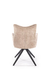 Sedia da pranzo in tessuto K540 Beige (4)