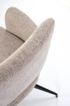 Sedia da pranzo in tessuto K542 Beige (6)