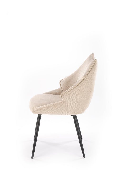 Sedia da pranzo in tessuto K543 Beige (1)