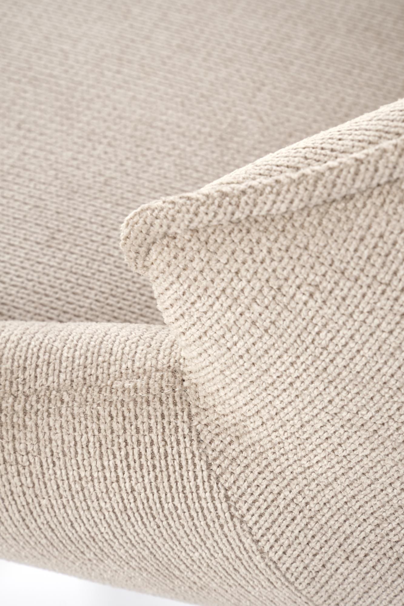 Sedia da pranzo in tessuto K543 Beige (4)