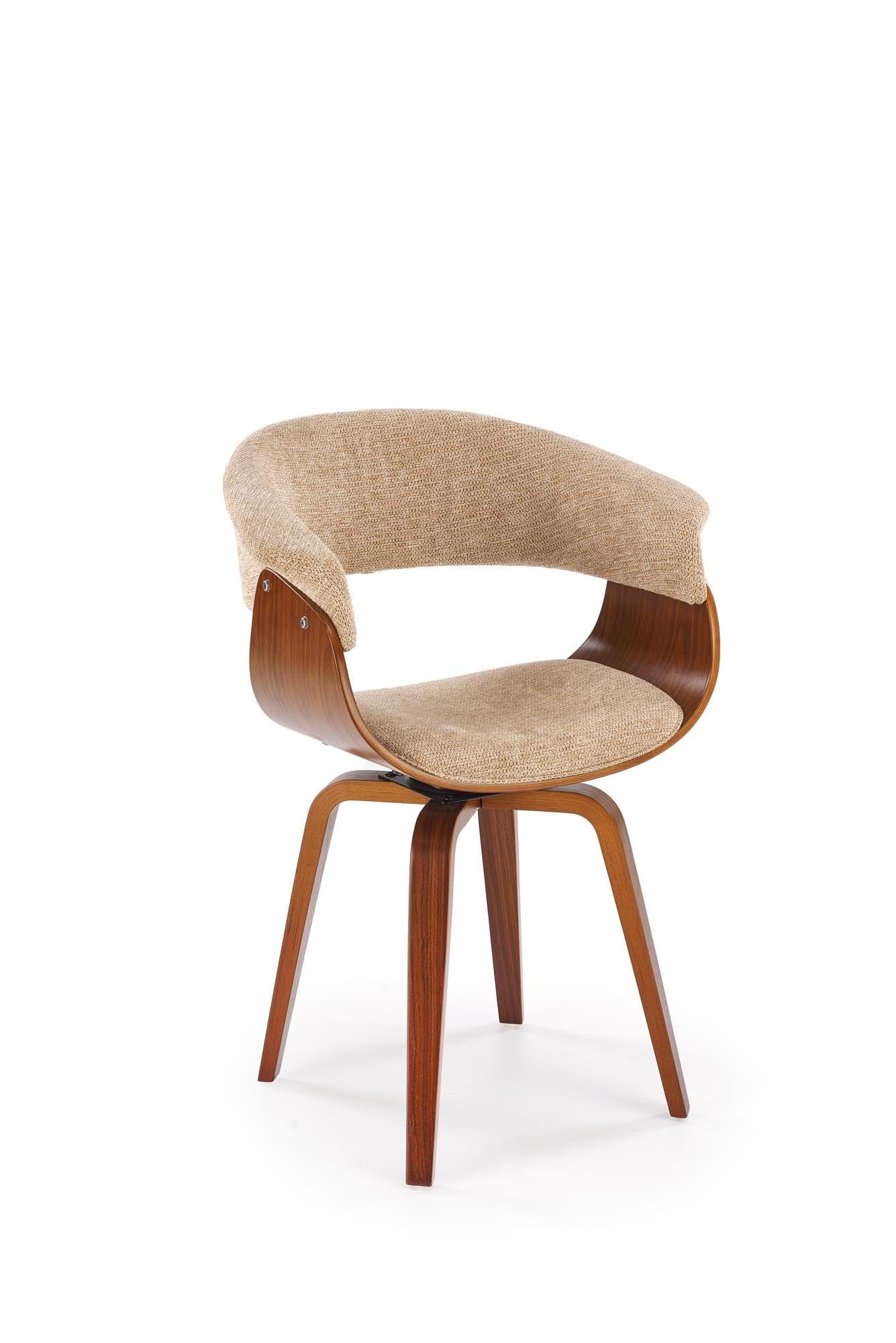 Sedia da pranzo in tessuto K545 Beige