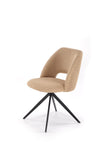 Sedia da pranzo in tessuto K546 Beige (4)