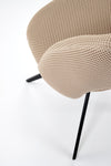 Sedia da pranzo in tessuto K546 Beige (6)