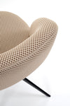 Sedia da pranzo in tessuto K546 Beige (7)