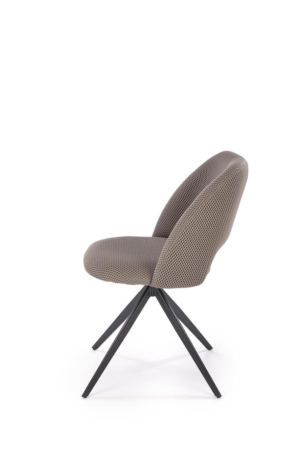 Halmar Sedia da pranzo in tessuto K546 Grigio