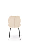 Sedia da pranzo in tessuto K548 Beige (1)