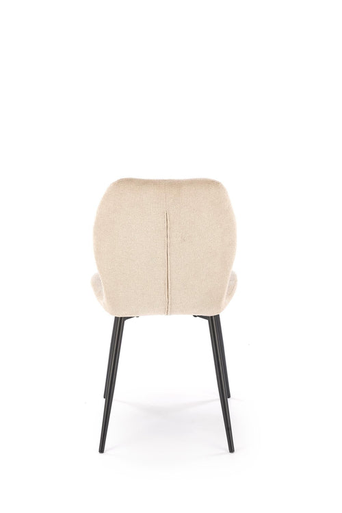 Sedia da pranzo in tessuto K548 Beige (1)