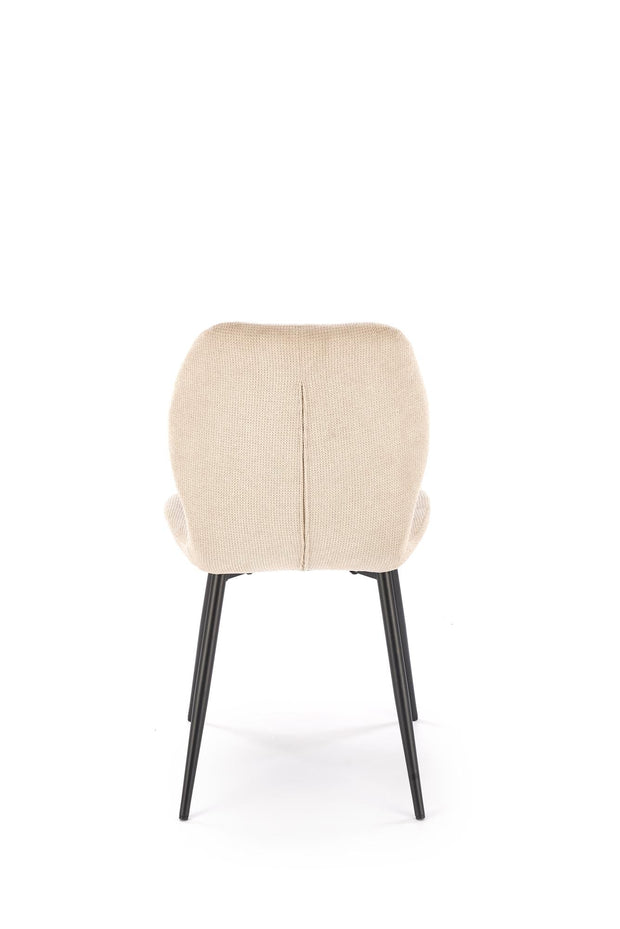 Sedia da pranzo in tessuto K548 Beige (1)