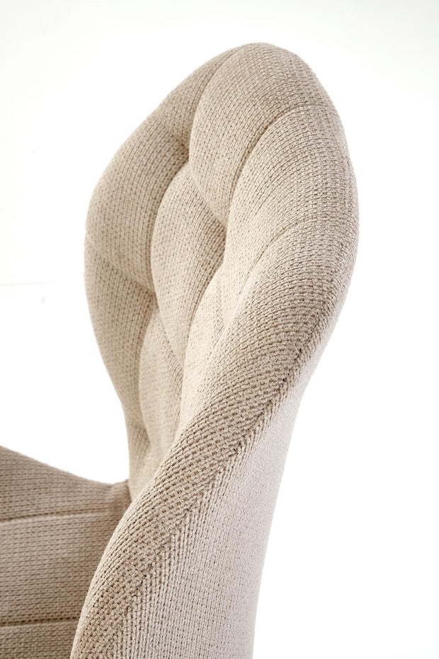 Sedia da pranzo in tessuto K548 Beige (5)