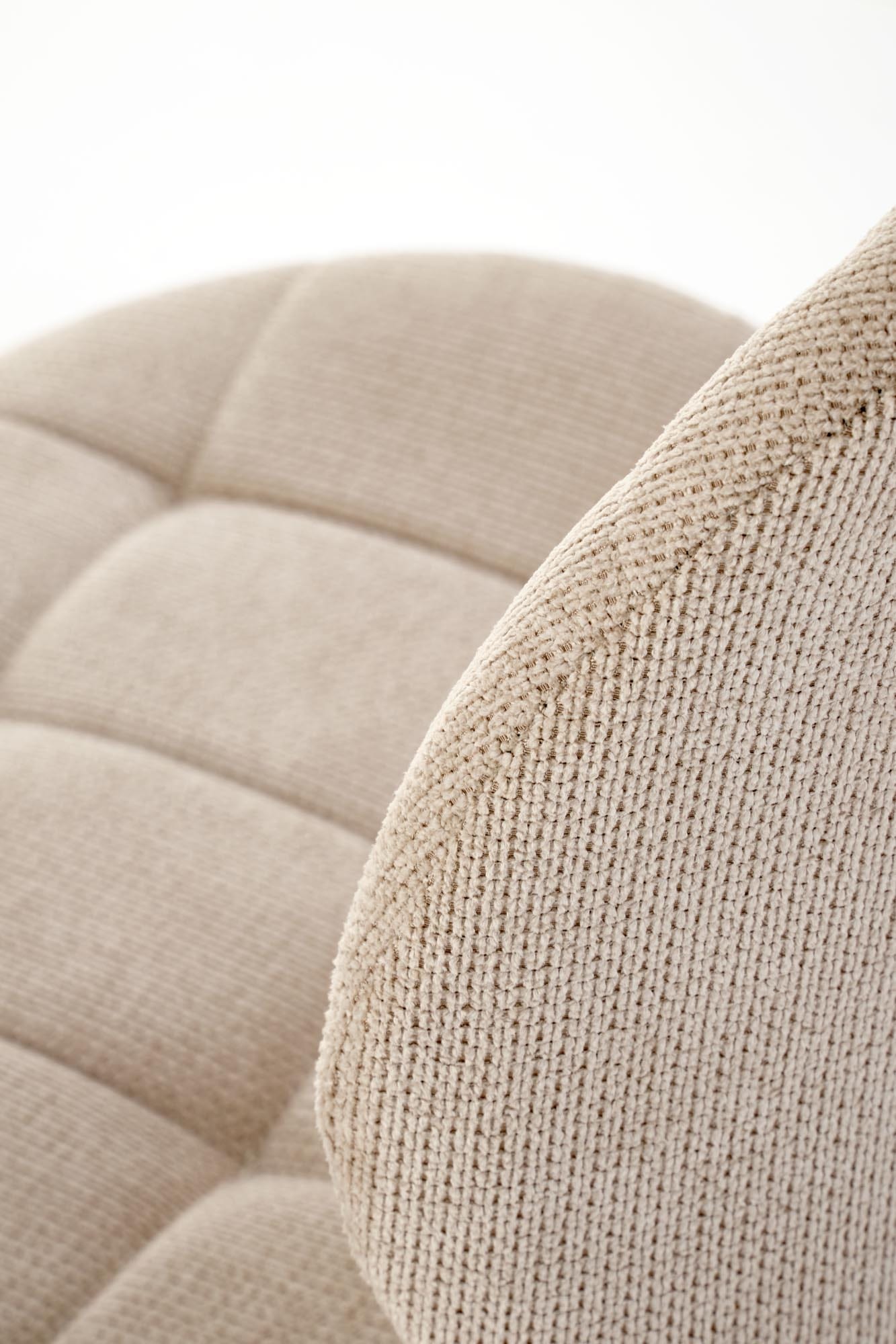 Sedia da pranzo in tessuto K548 Beige (6)