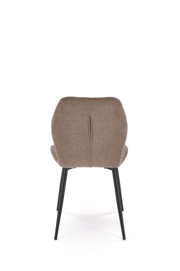 Sedia da pranzo in tessuto K548 Grigio (1)