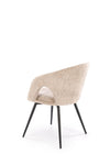 Sedia da pranzo in tessuto K550 Beige (7)