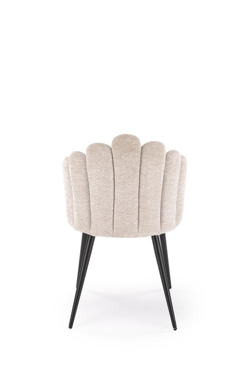 Sedia da pranzo in tessuto K552 Beige (1)