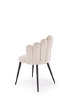 Sedia da pranzo in tessuto K552 Beige (4)