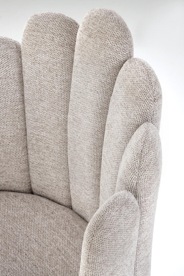 Sedia da pranzo in tessuto K552 Beige (5)
