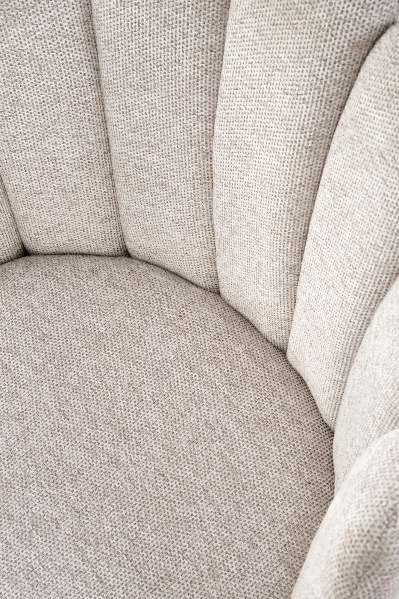 Sedia da pranzo in tessuto K552 Beige (7)