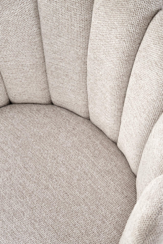 Sedia da pranzo in tessuto K552 Beige (7)