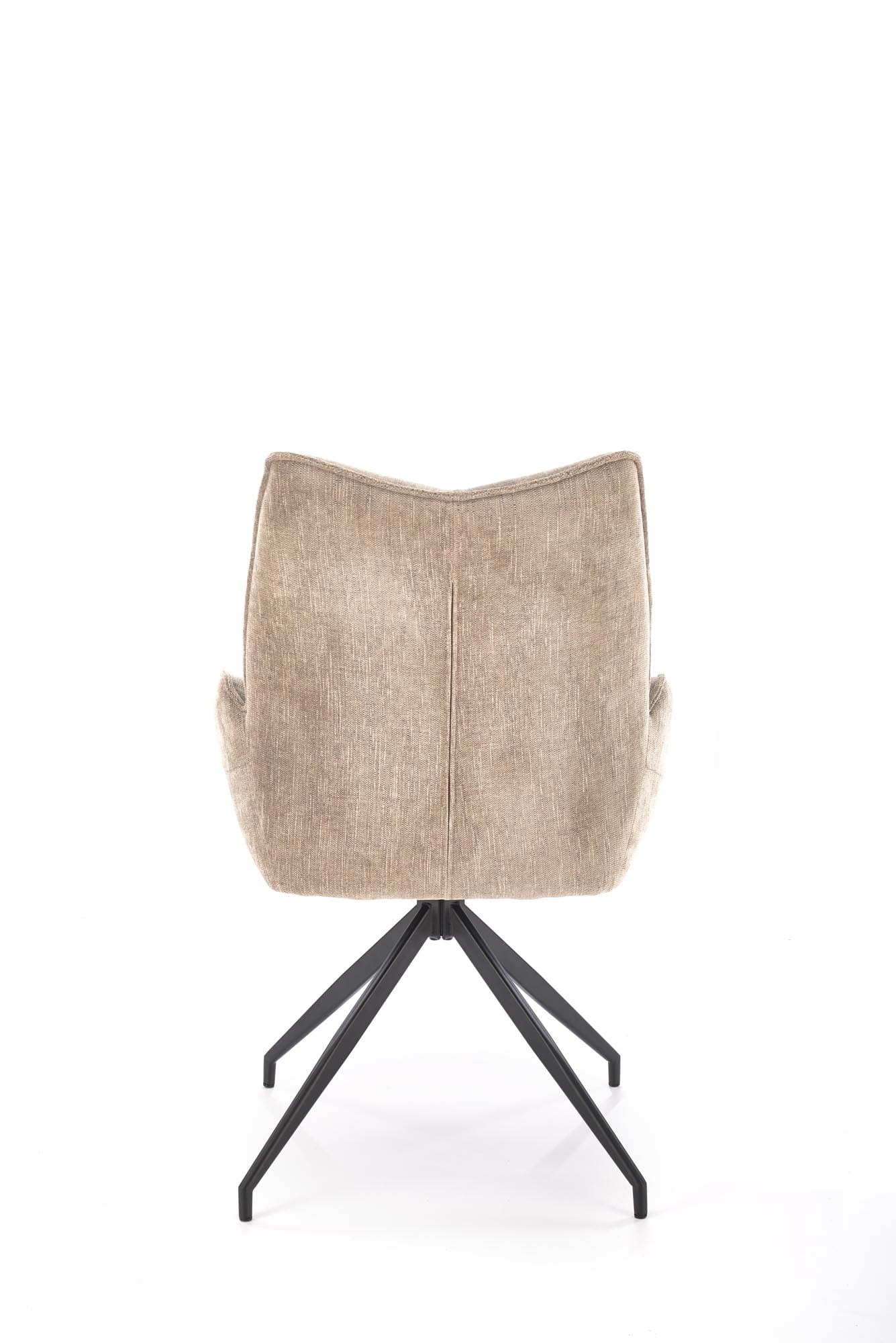 Sedia da pranzo in tessuto K553 Beige (2)