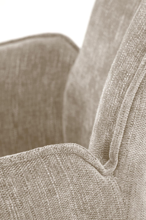 Sedia da pranzo in tessuto K553 Beige (7)