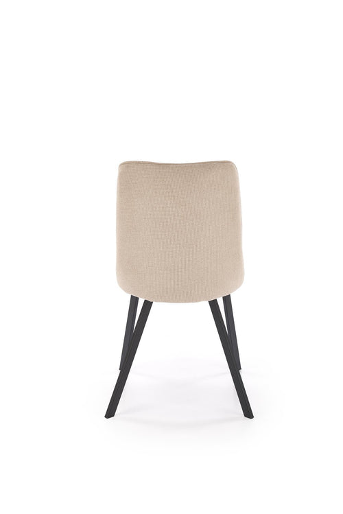 Sedia da pranzo in tessuto K554 Beige (1)