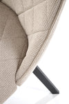 Sedia da pranzo in tessuto K554 Beige (6)