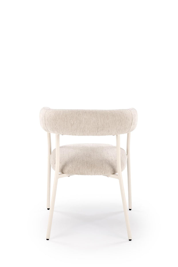 Sedia da pranzo in tessuto K557 Beige (2)