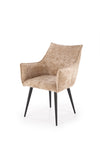 Sedia da pranzo in tessuto K559 Beige