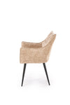 Sedia da pranzo in tessuto K559 Beige (2)