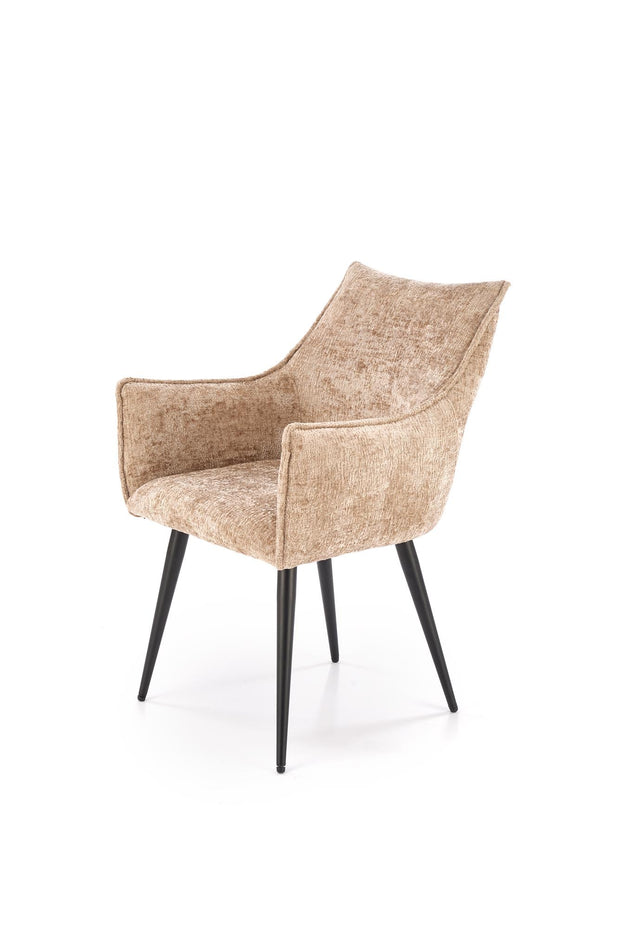 Sedia da pranzo in tessuto K559 Beige (3)