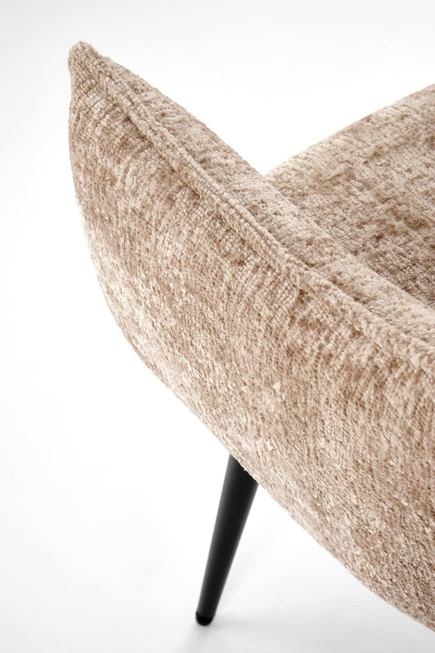 Sedia da pranzo in tessuto K559 Beige (7)