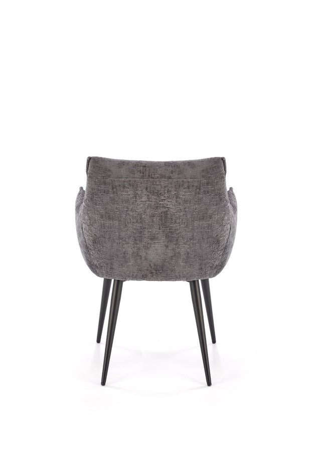 Sedia da pranzo in tessuto K559 Grigio (2)