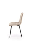Sedia da pranzo in tessuto K560 Beige (2)