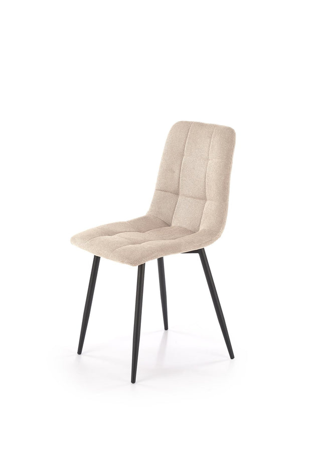 Sedia da pranzo in tessuto K560 Beige (3)