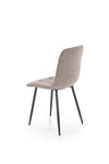 Sedia da pranzo in tessuto K560 Grigio (4)