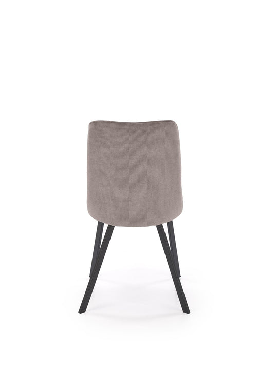 Sedia da pranzo in tessuto K561 Grigio (1)