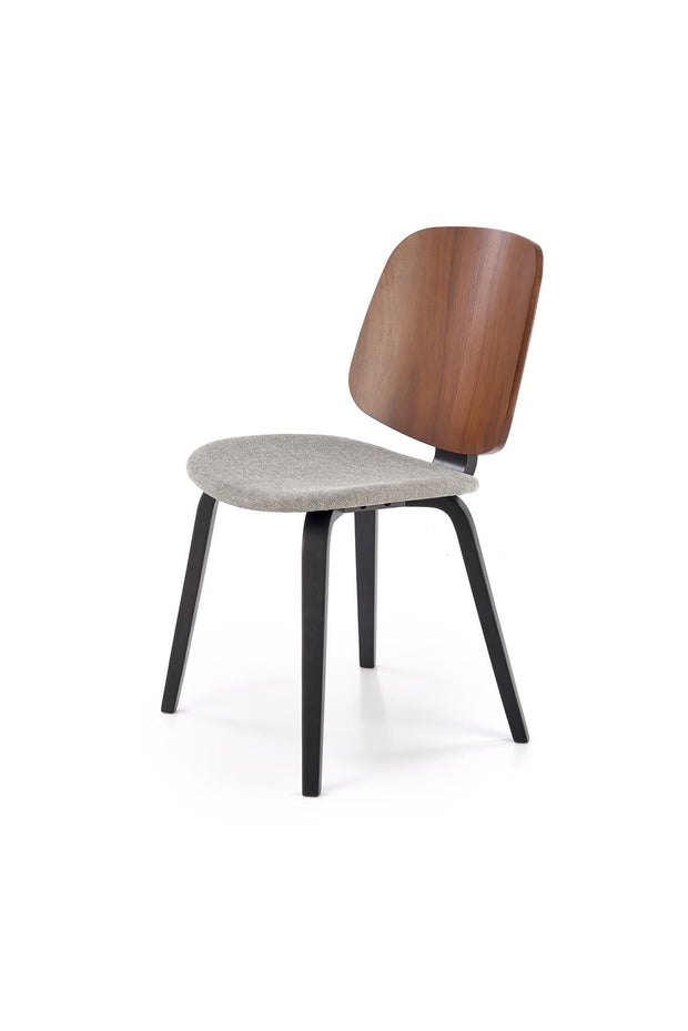 Sedia da pranzo in tessuto K563 Grigio (4)