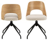 Actona Sedia da pranzo in tessuto Lucy Beige