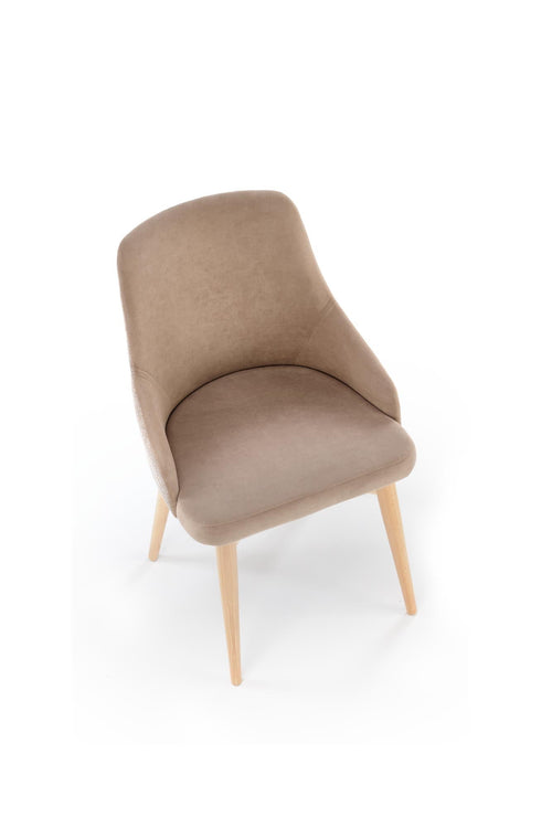 Sedia da pranzo in tessuto Malaga Beige (1)