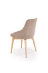 Sedia da pranzo in tessuto Malaga Beige (5)