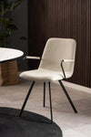 Actona Sedia da pranzo in tessuto Selina Beige