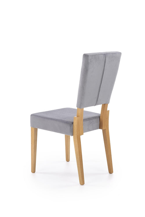 Sedia da pranzo in tessuto Starling Grigio (1)